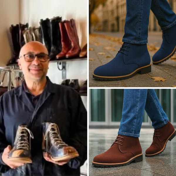 Bottes Chukka classiques en cuir Orvella