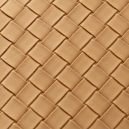 Porte-boîte à mouchoirs en cuir tressé