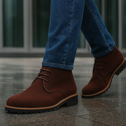 Bottes Chukka classiques en cuir Orvella