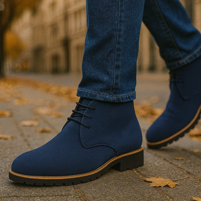 Bottes Chukka classiques en cuir Orvella