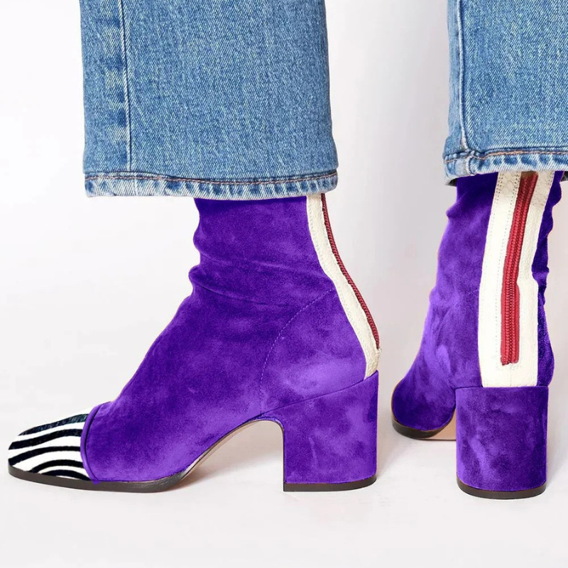 Veloria™ Retro-Heel Boots