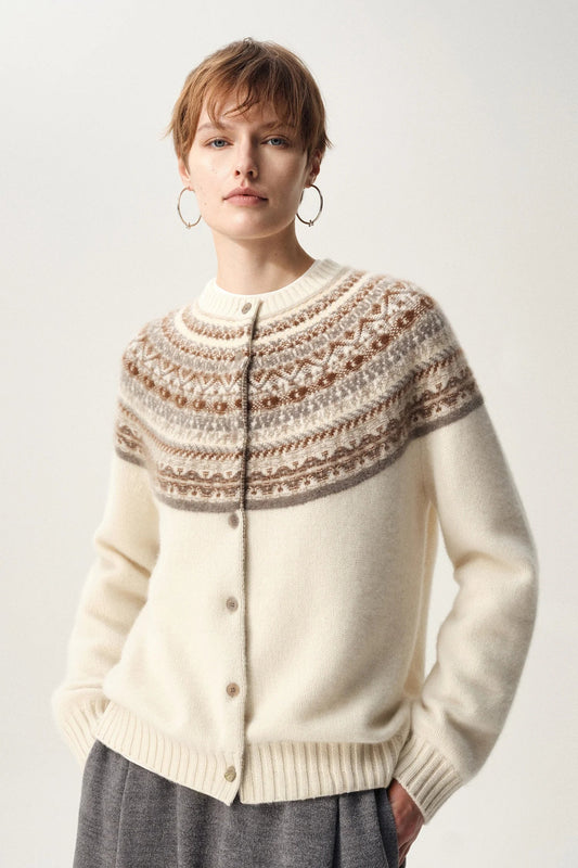 Cardigan Sigrid Fair Isle