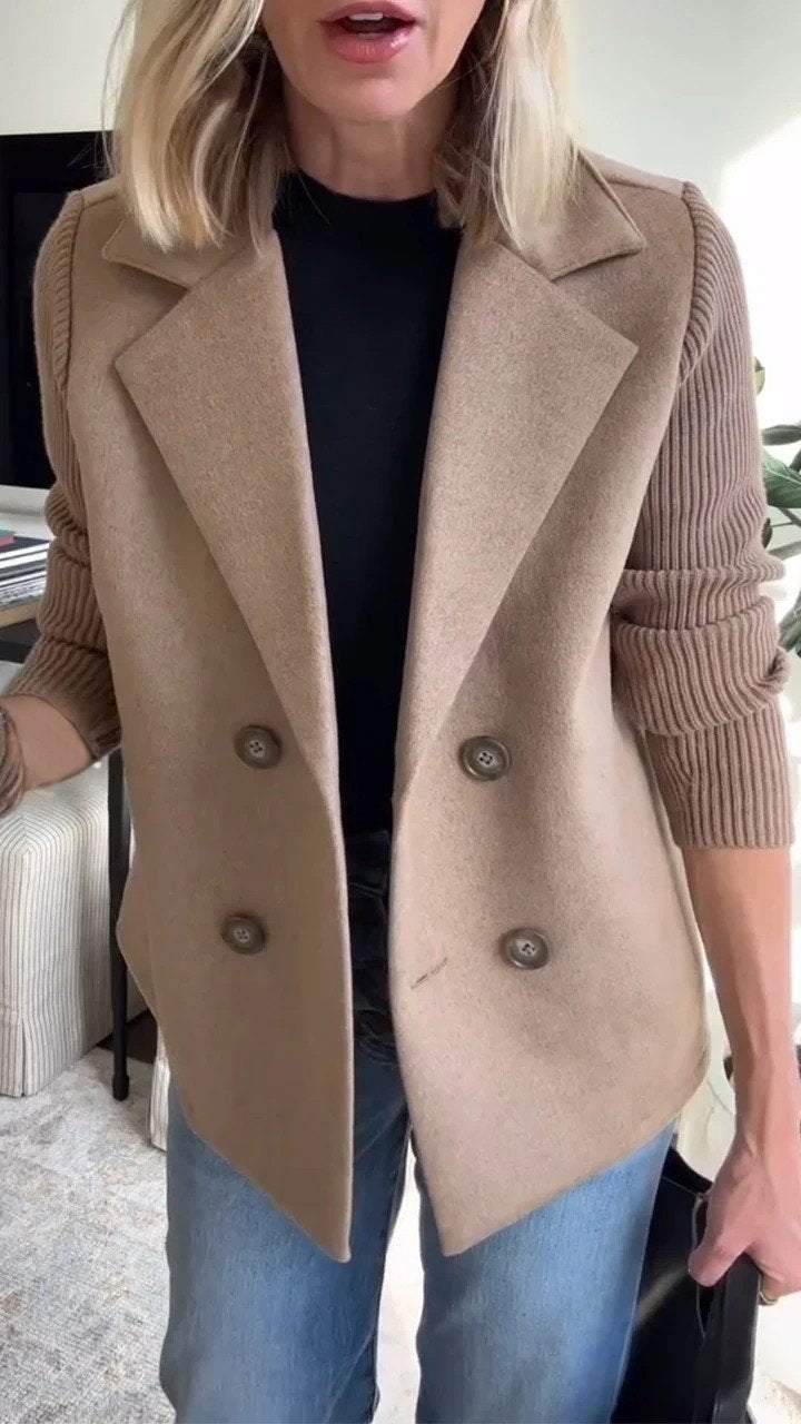 MANTEAU BLAZER DÉCONTRACTÉ SASHA 