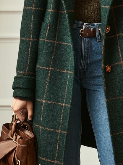 Kensington Heritage Wool Check Coat