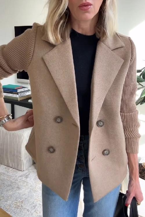 MANTEAU BLAZER DÉCONTRACTÉ SASHA 